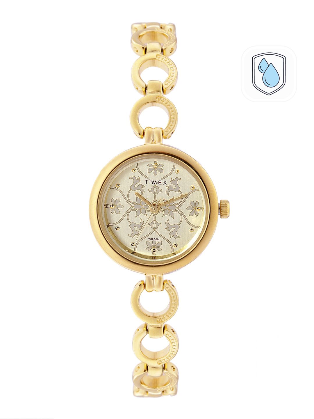 Timex Women Champagne Analogue Watch - TWEL11414-image-8