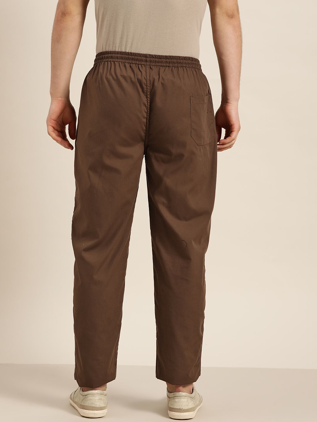 Brown regular track pants - Buy Brown regular track pants online in India