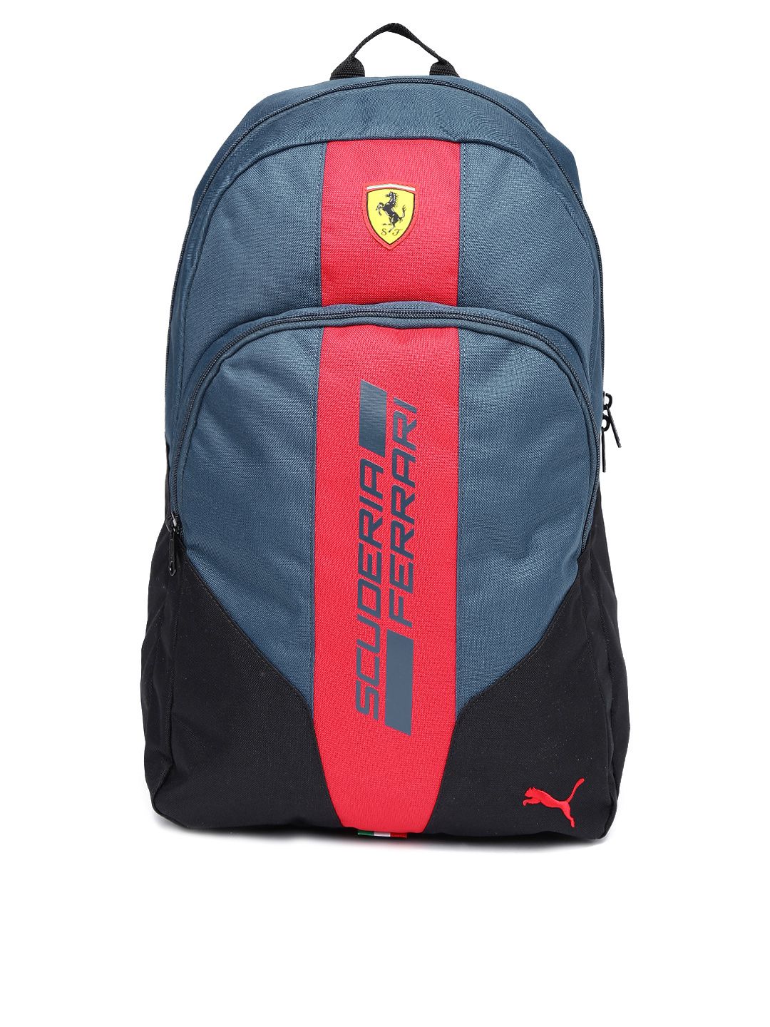 Buy PUMA Unisex Navy & Red Ferrari Fanwear Backpack - Accessories for ...