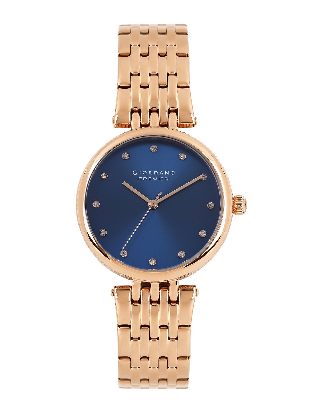 Buy Giordano GIORDANO Premier Women Blue Dial Watch P2051 44 at