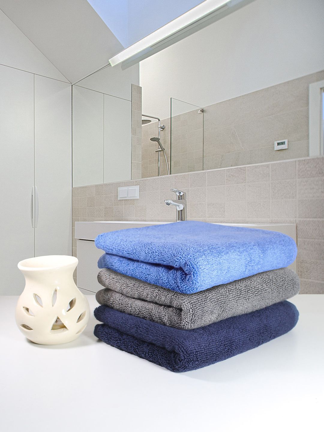 HEELIUM Unisex Super Soft & Quick Absorbent 600 GSM Bamboo Hand Towel-picture-48