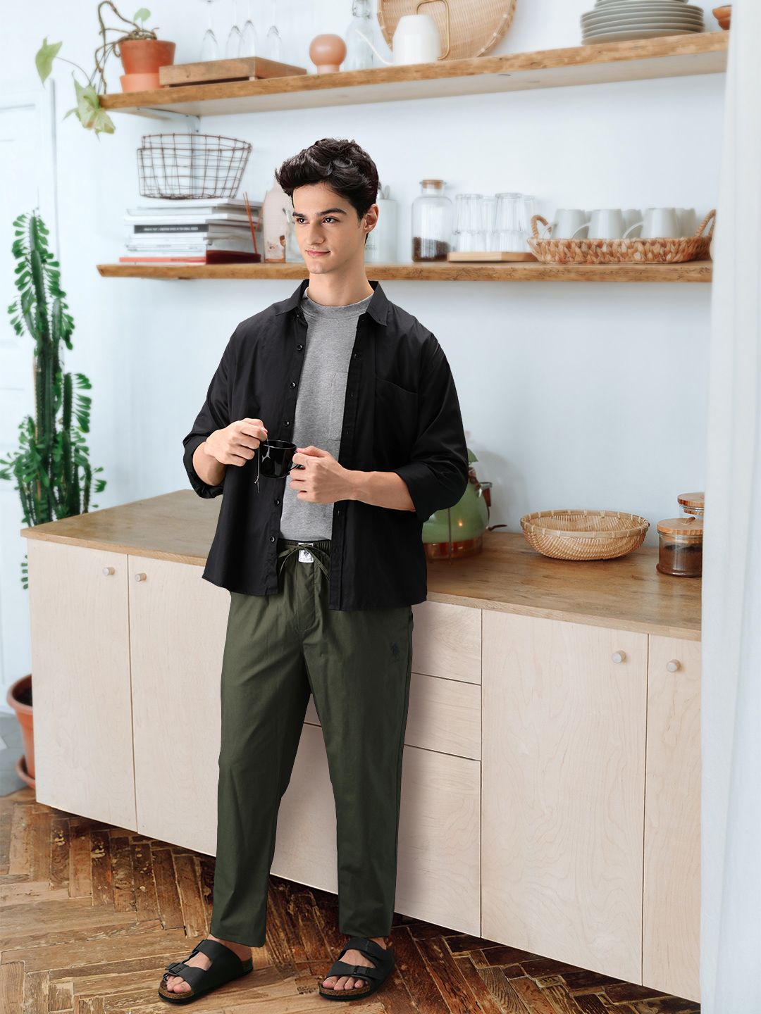 U.S. Polo Assn. Men Pure Cotton Lounge Pants