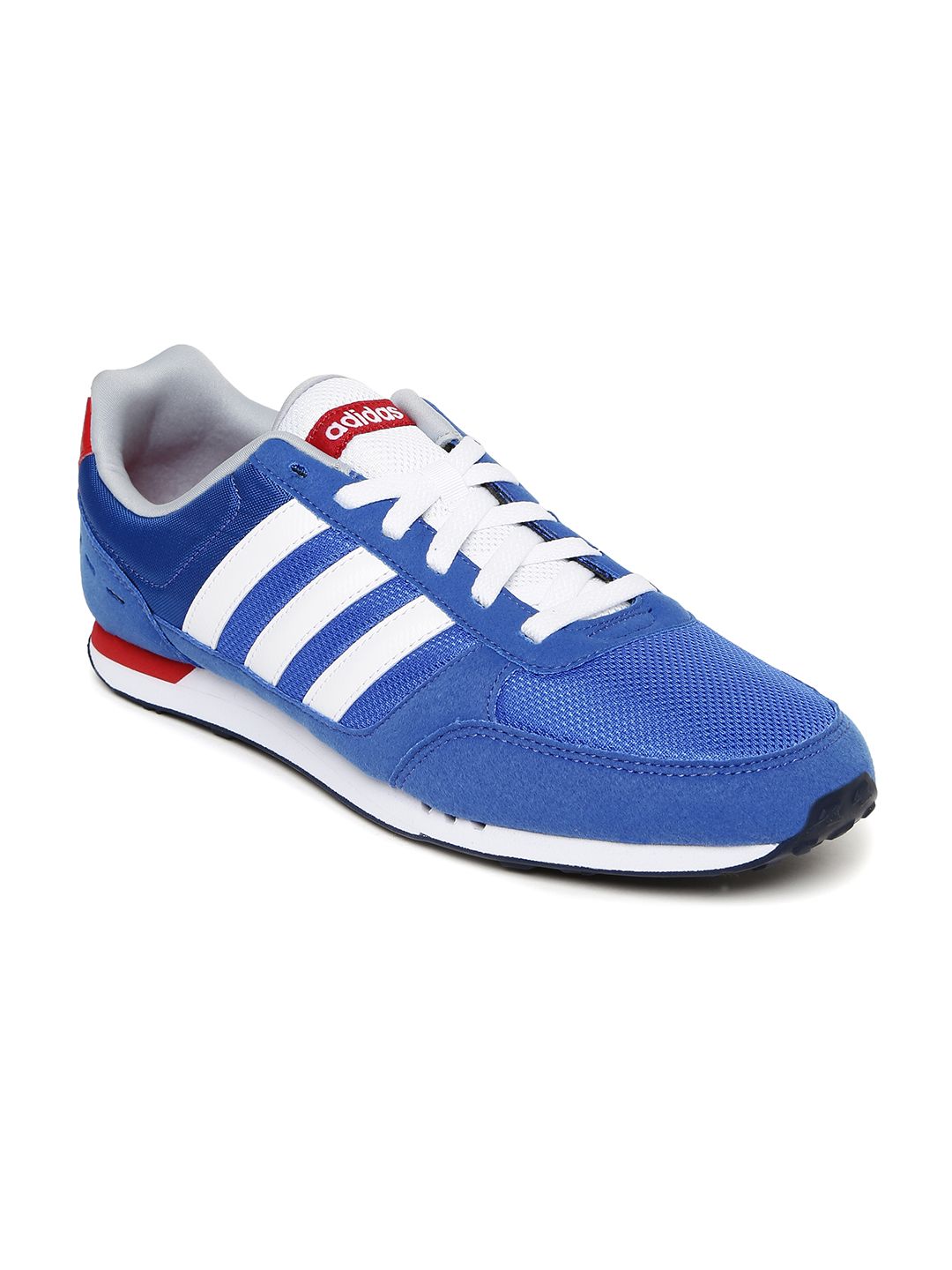 Adidas Neo Lite Racer Slip On Blue Sneakers for Men online in India at ...