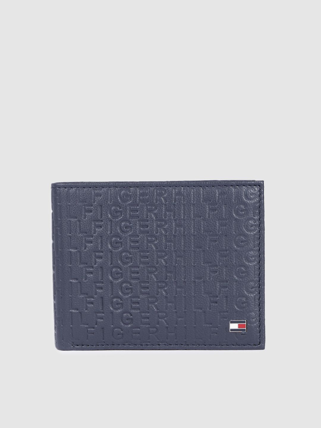 Tommy Hilfiger Men Textured Leather Two Fold Wallet-picture-41