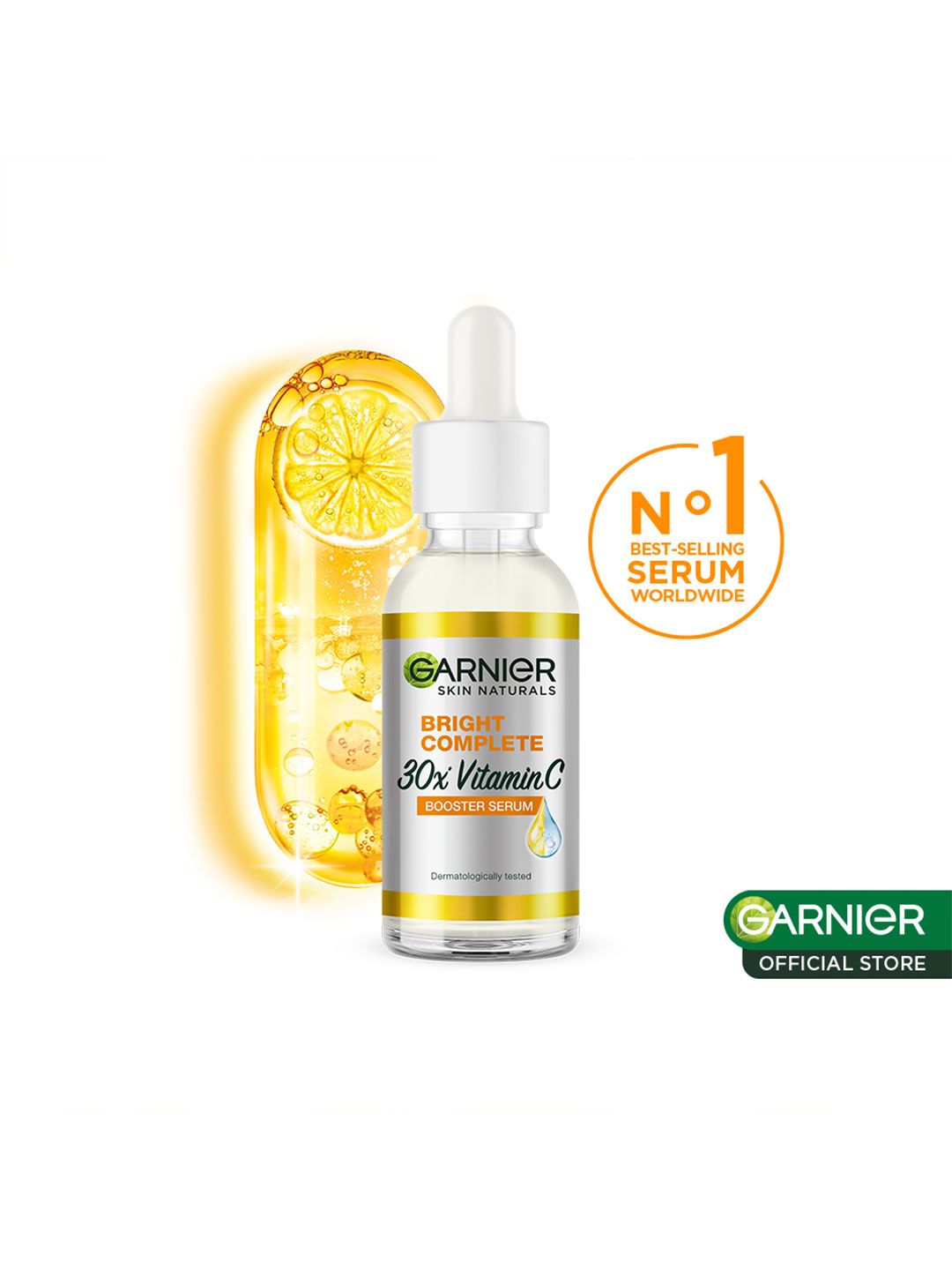 Garnier Bright Complete Vitamin C Booster Face Serum - 15 ml-picture-37