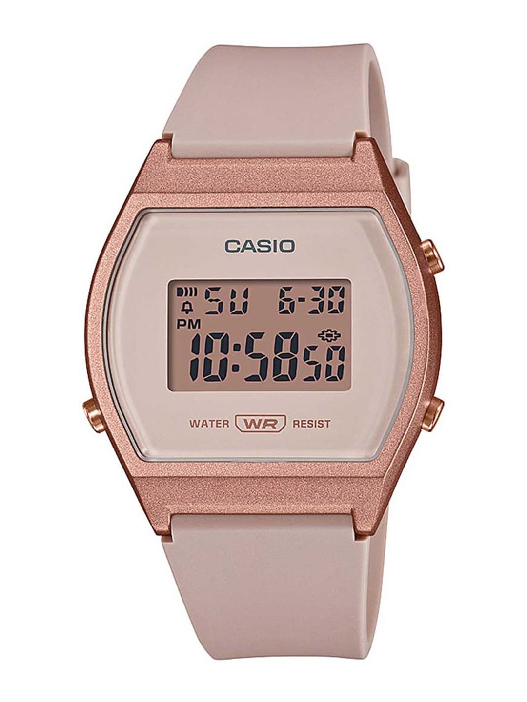 CASIO Unisex Rose Gold-Toned Dial & Pink Straps Digital Watch D213 LW-204-4ADF-picture-19