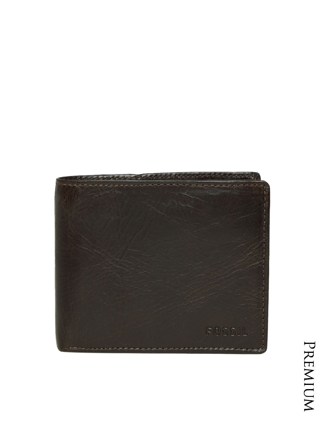 Fossil Men Coffee Brown Genuine Cowhide Leather Wallet-picture-21