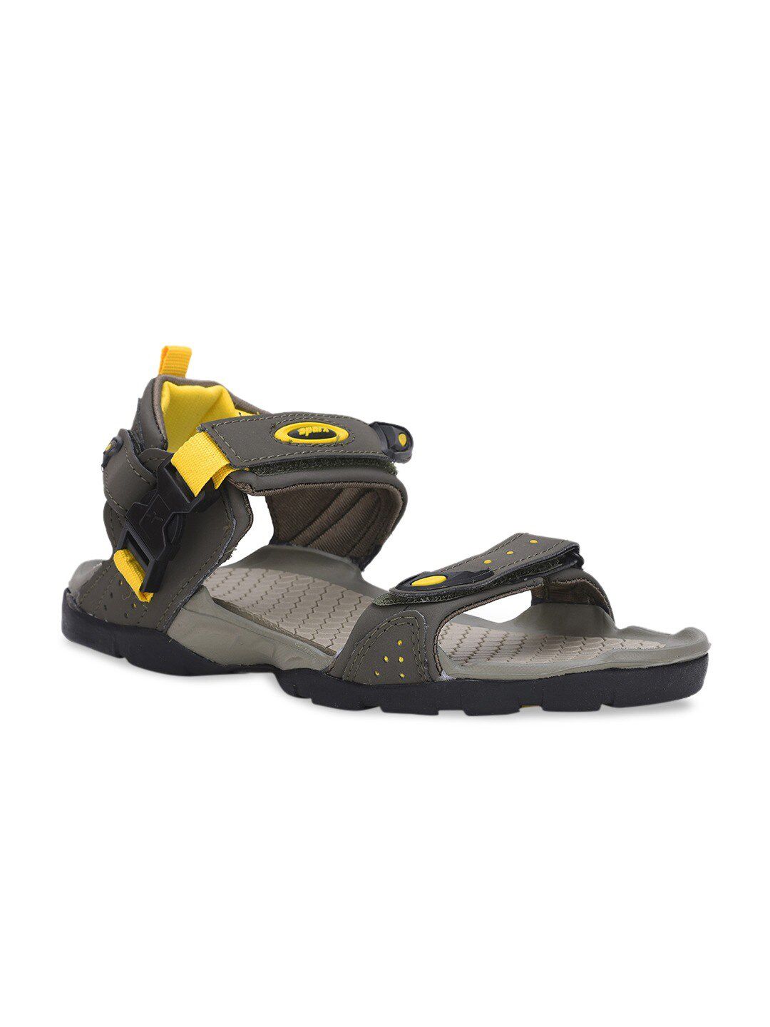 Sparx Men Olive Green Sports Sandals-image-40