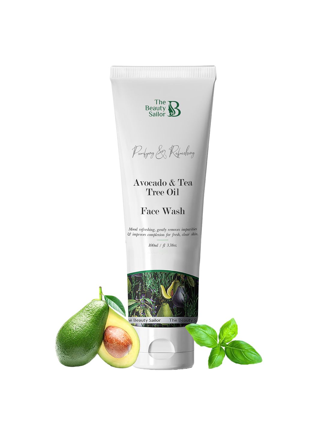 The Beauty Sailor Avocado &  Tea Tree Oil Face Wash 100 ml-picture-30