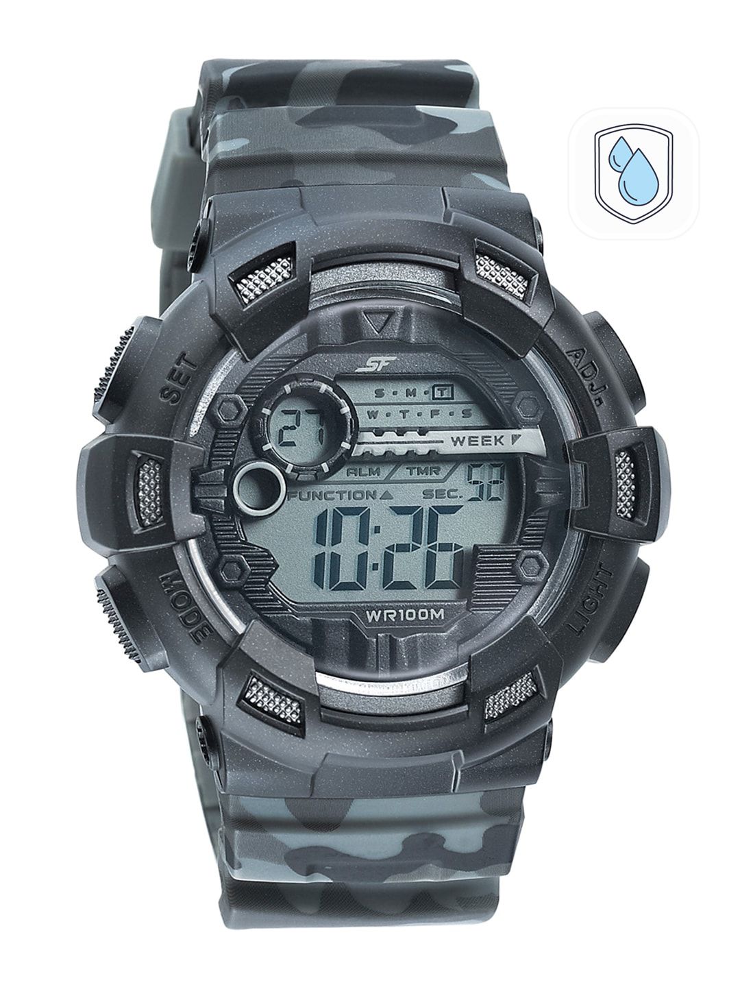 Sonata Men Black Digital Watch-picture-24