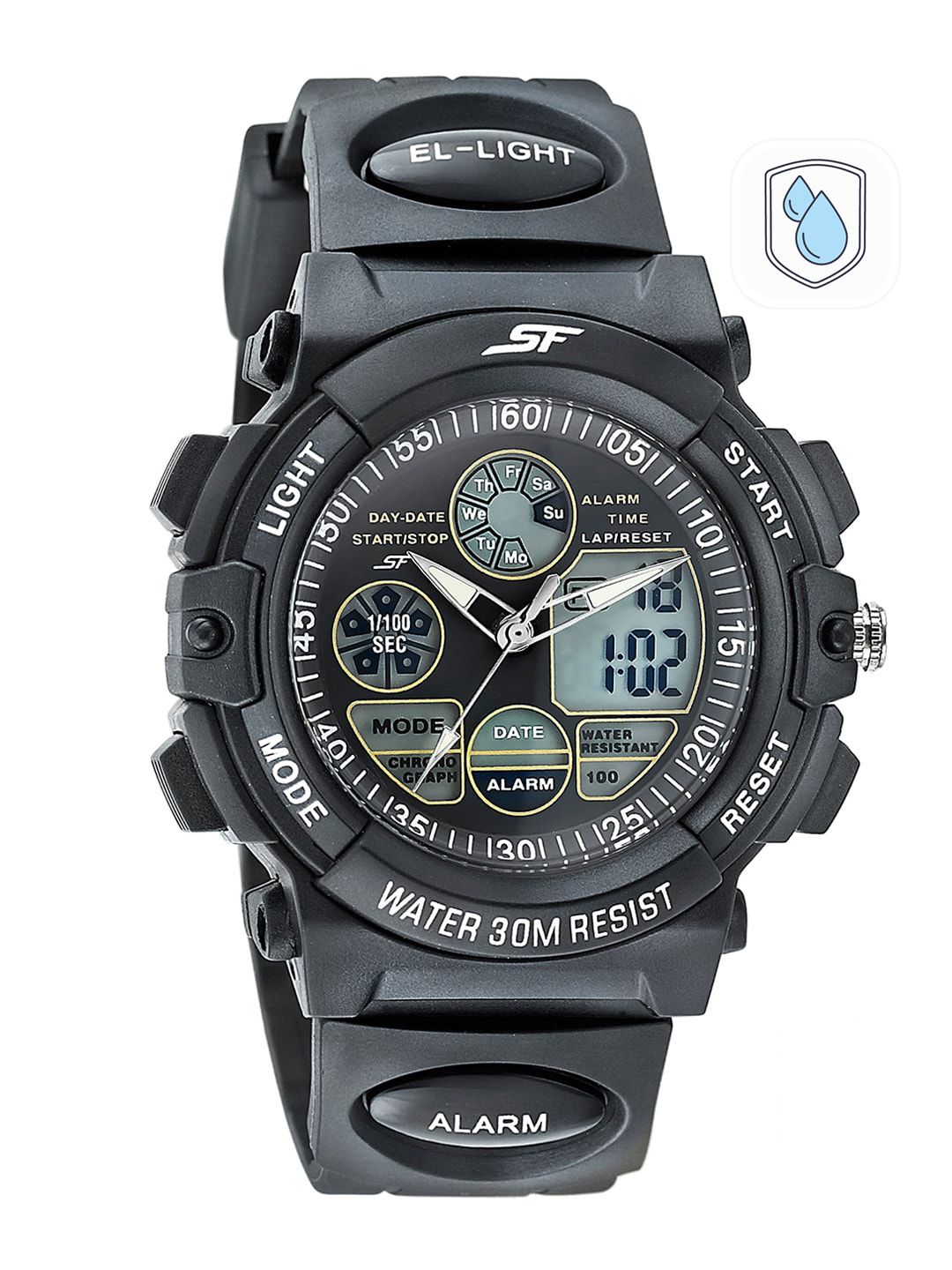 Sonata Men Grey Analogue and Digital Watch-picture-34