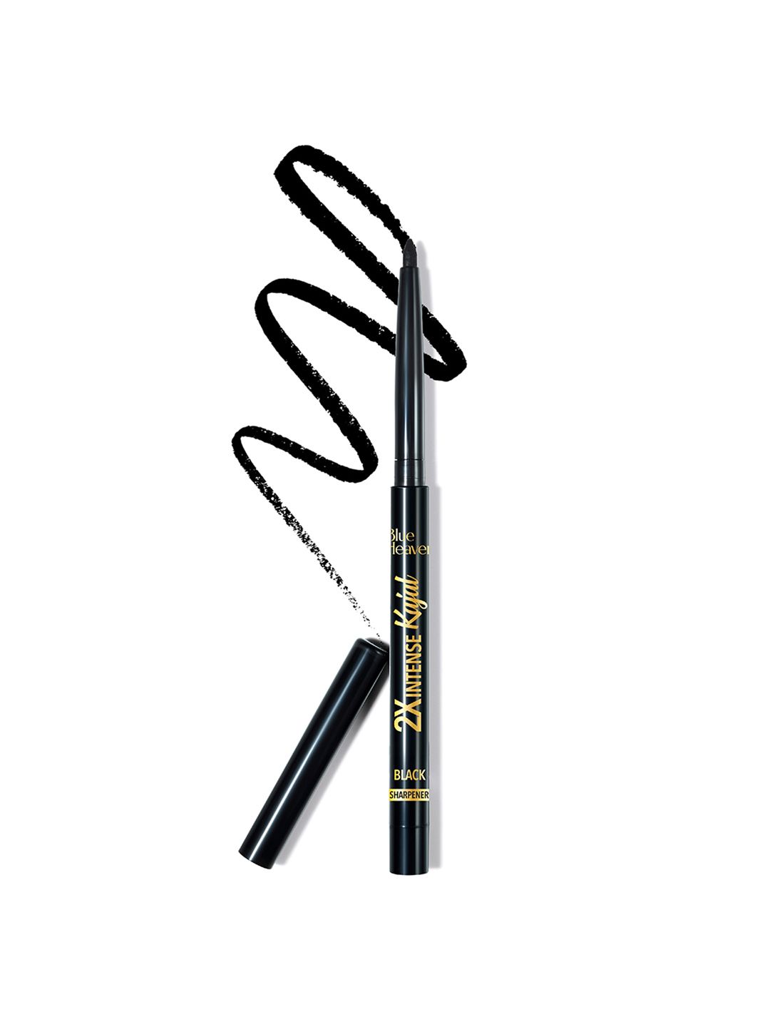 Blue Heaven 36 Hr Long Lasting & Smudge Proof 2X Intense Kajal - Black Shock - 0.30 g-picture-48