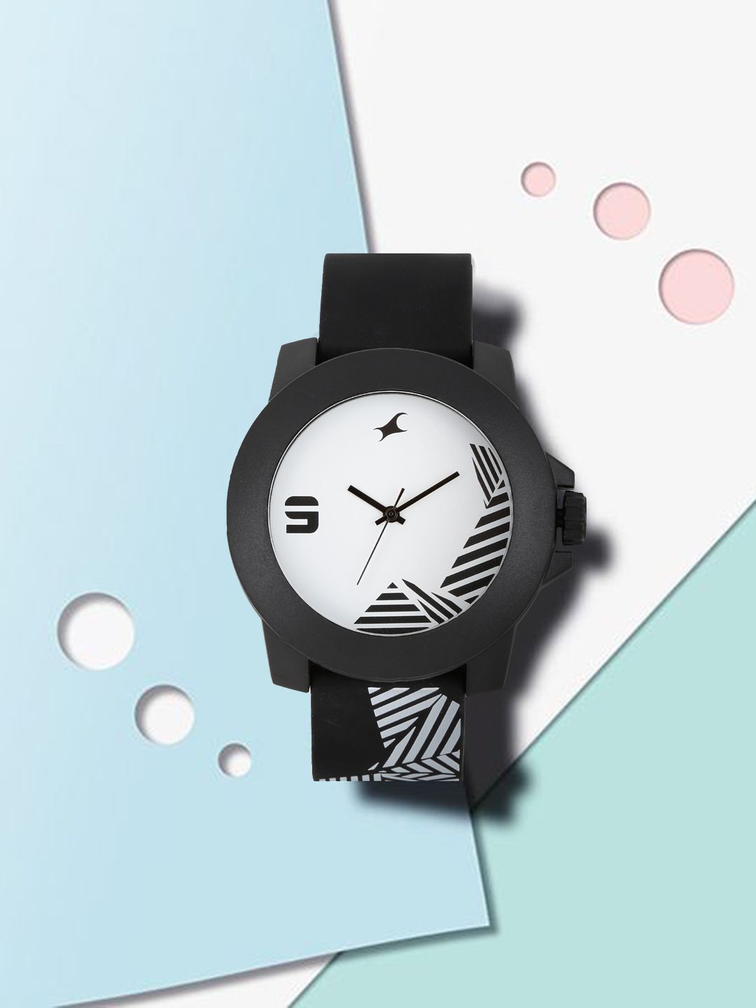 Fastrack Unisex White Printed Dial Watch NG38021PP10CJ-image-30