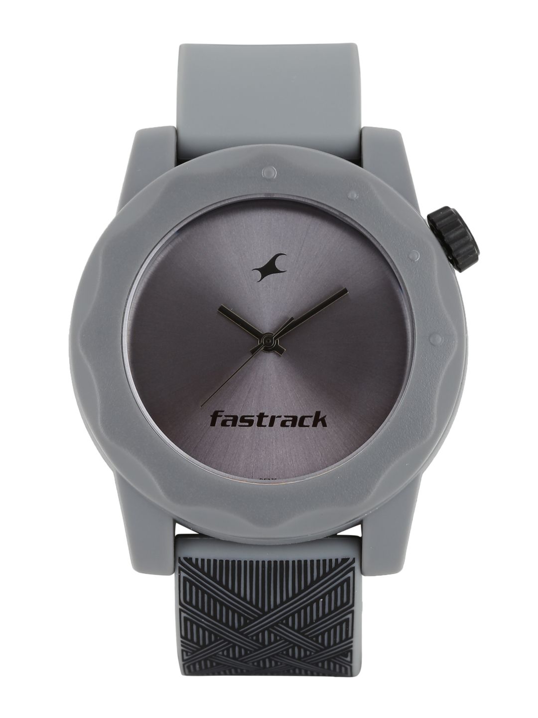 Fastrack Unisex Gunmetal-Toned Dial Watch NG38022PP07J-image-29