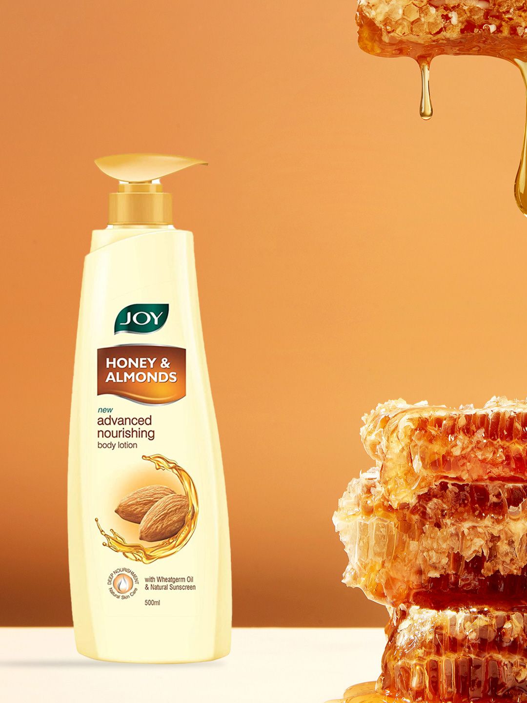 JOY Honey & Almonds Advanced Nourishing Body Lotion 500ml-image-48