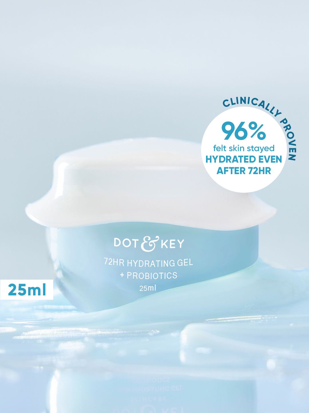DOT & KEY 72Hr Hydrating Probiotics Oil-Free Gel Moisturizer with Hyaluronic Acid - 25ml-picture-23