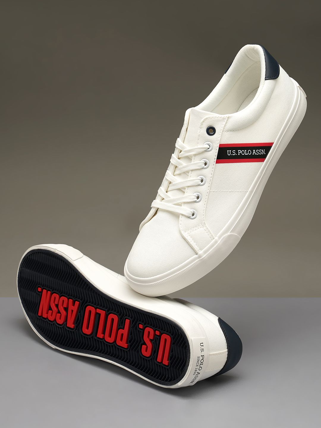 U.S. Polo Assn. Men Off-White GAIMAN 2.O Sneakers-picture-13