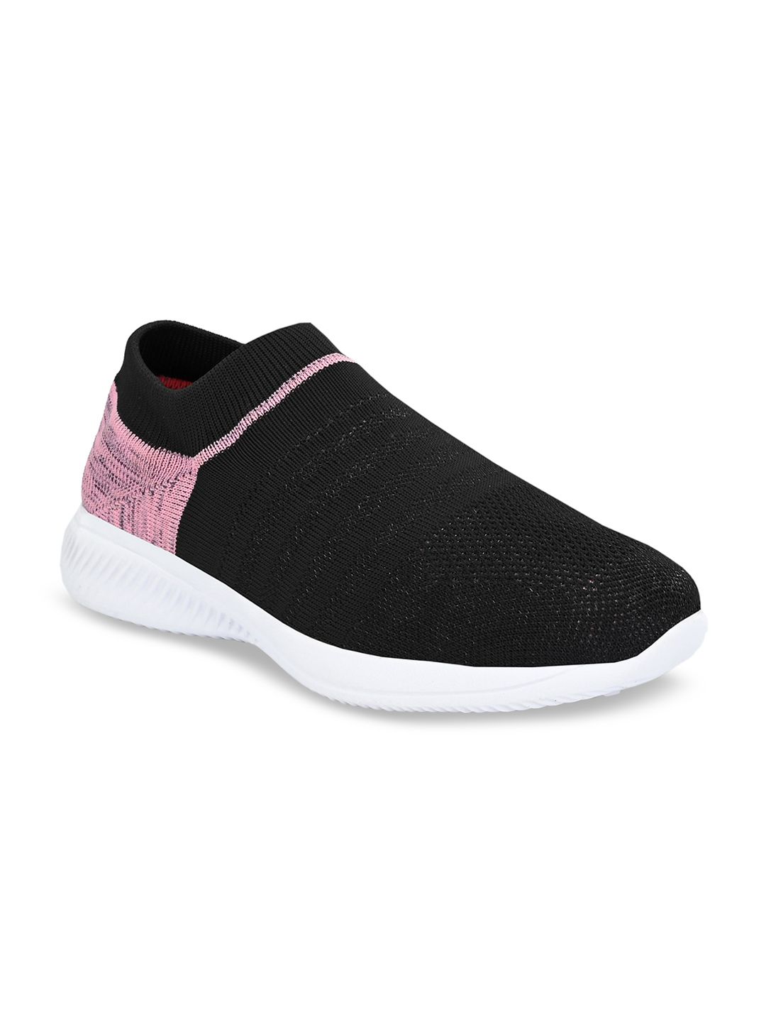 Provogue Men Black Colourblocked Slip-On Sneakers-picture-25