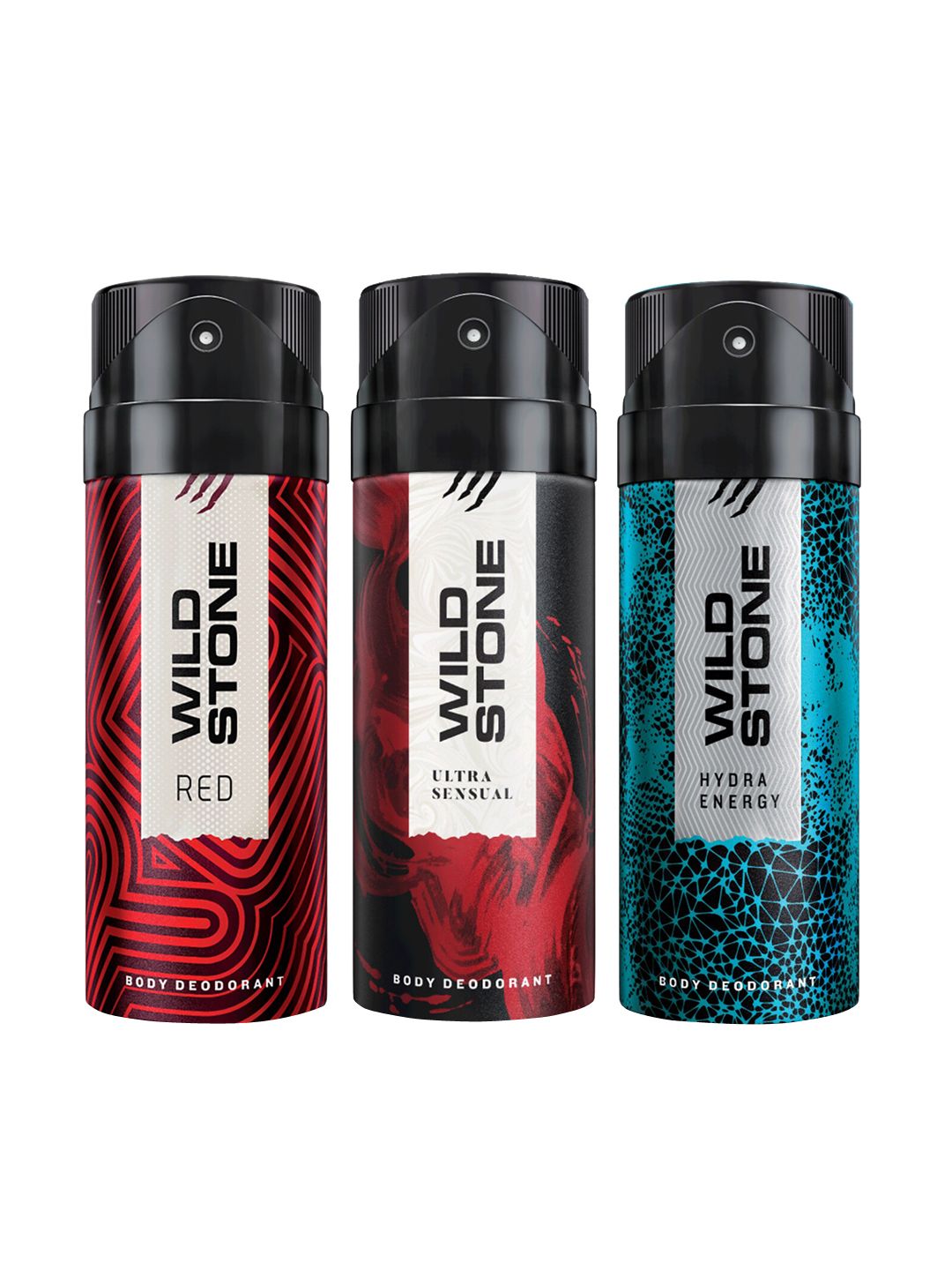 Wild Stone Men Pack of 3 Deodorant - 150 ml Each-image-41