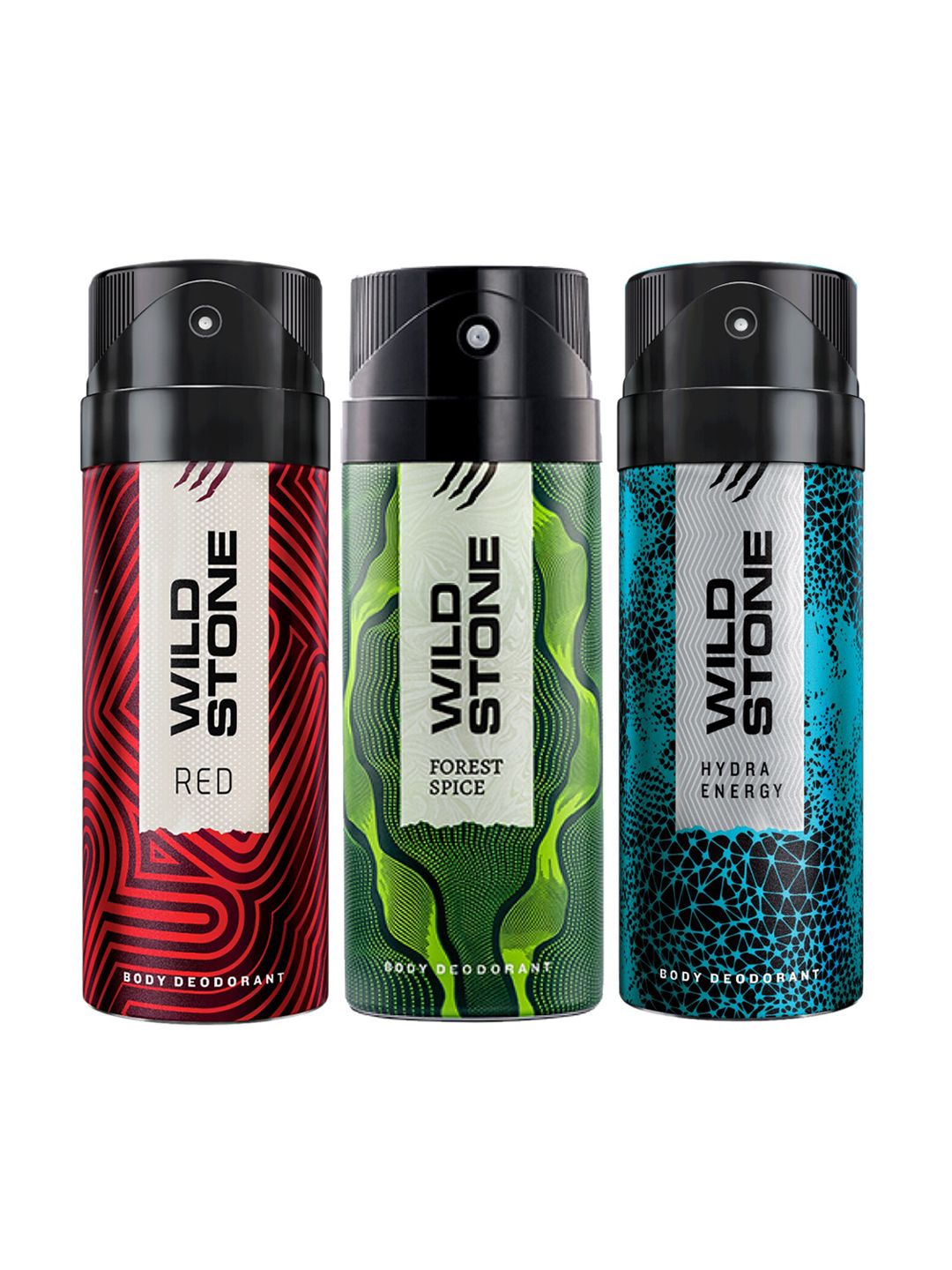 Wild Stone Men Pack of 3 Deodorant - 150 ml Each-picture-42
