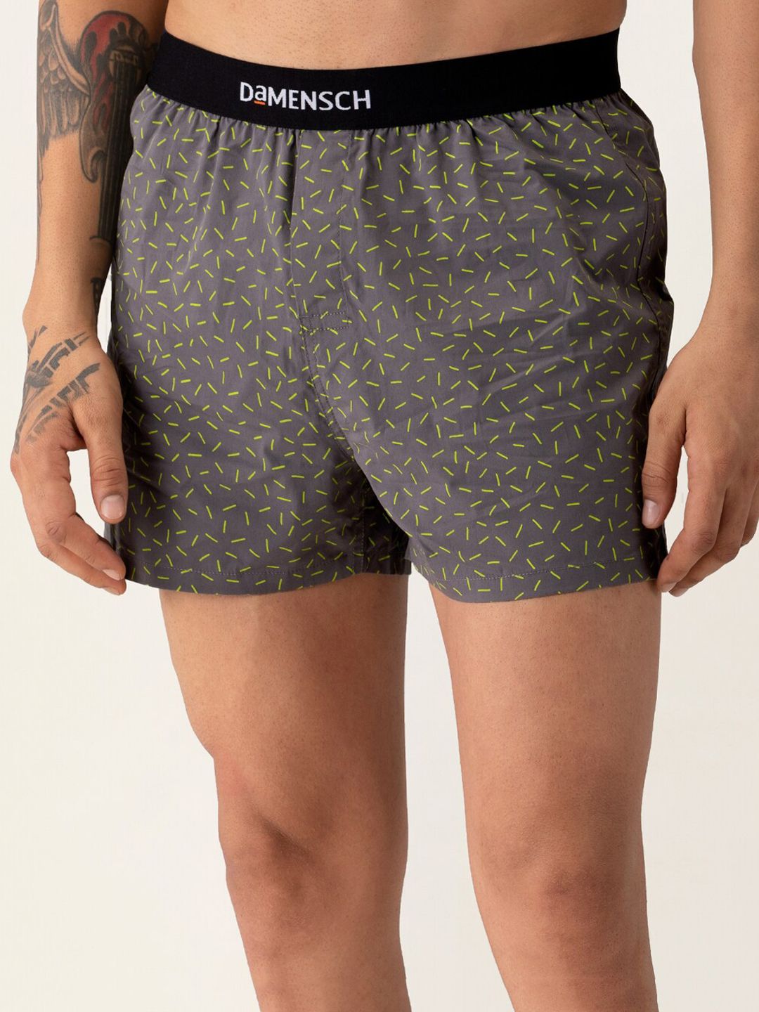 DAMENSCH Men Breeze Printed Ultra-Light Cotton Regular Fit Inner Boxer DAM-PRIN-SBX-ABG-picture-13