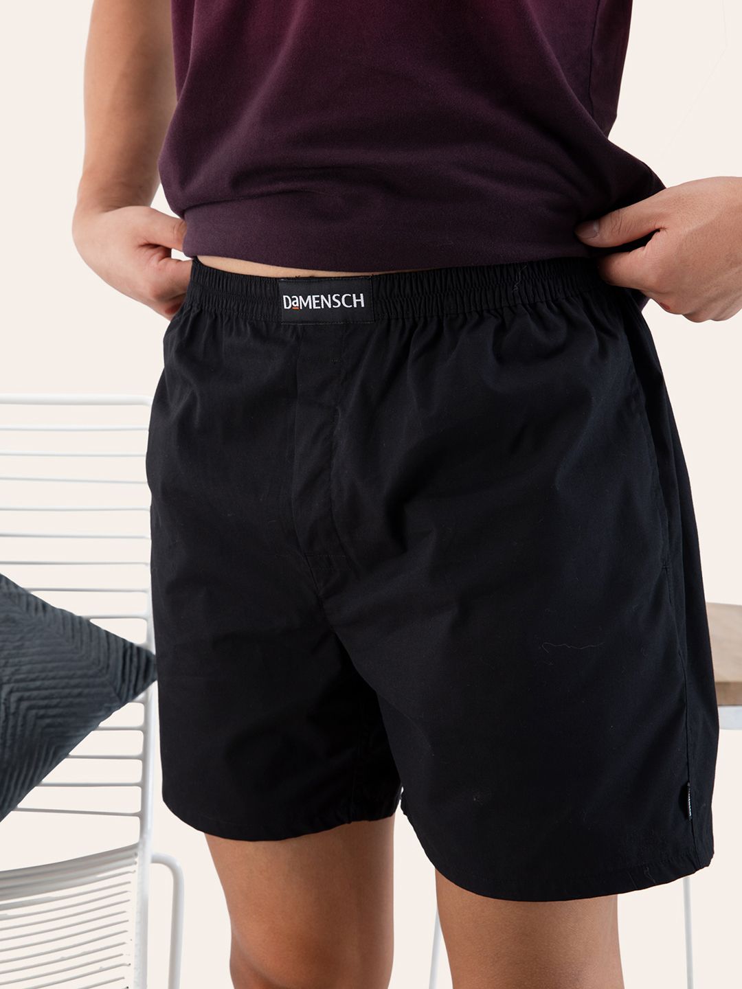 DAMENSCH Men Ultra-Light Cotton Boxer Shorts- DAM-SLD-LBX-CAB-picture-34