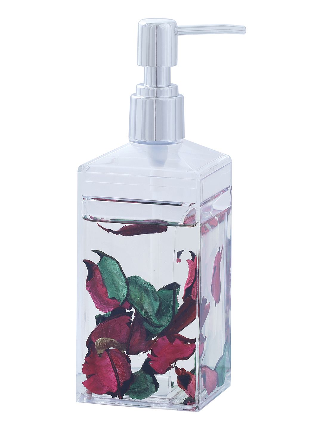 OBSESSIONS Pink & Transparent Agua Acrylic Soap Dispenser-picture-48