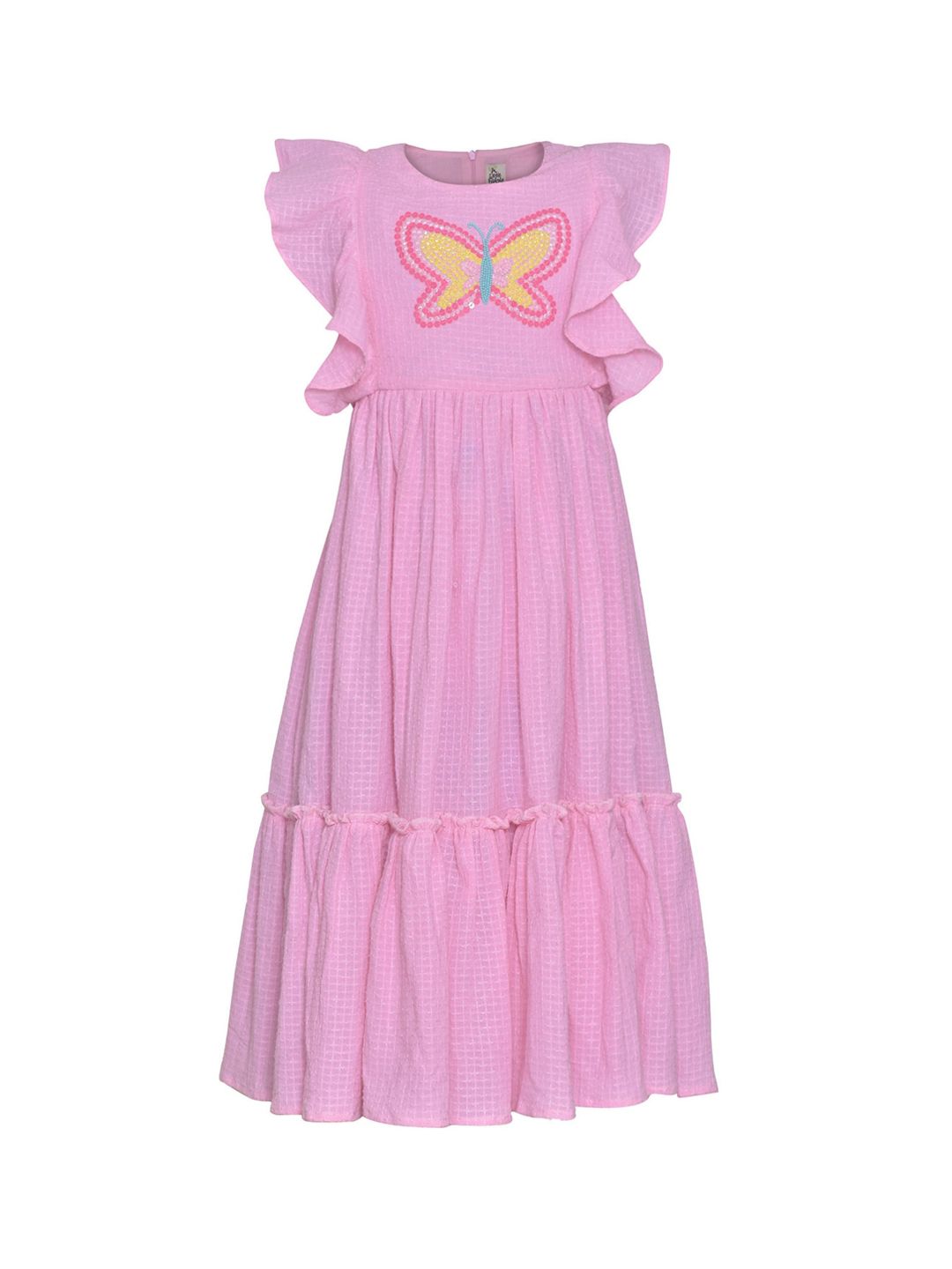 A Little Fable Pink Maxi Dress-picture-13