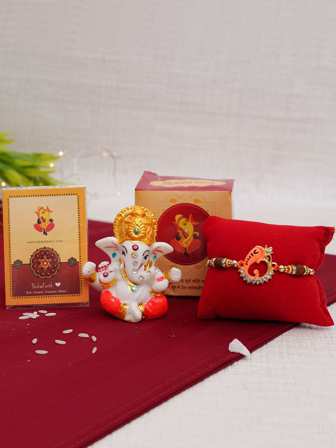 TIED RIBBONS Rakhi Gift Set-picture-24