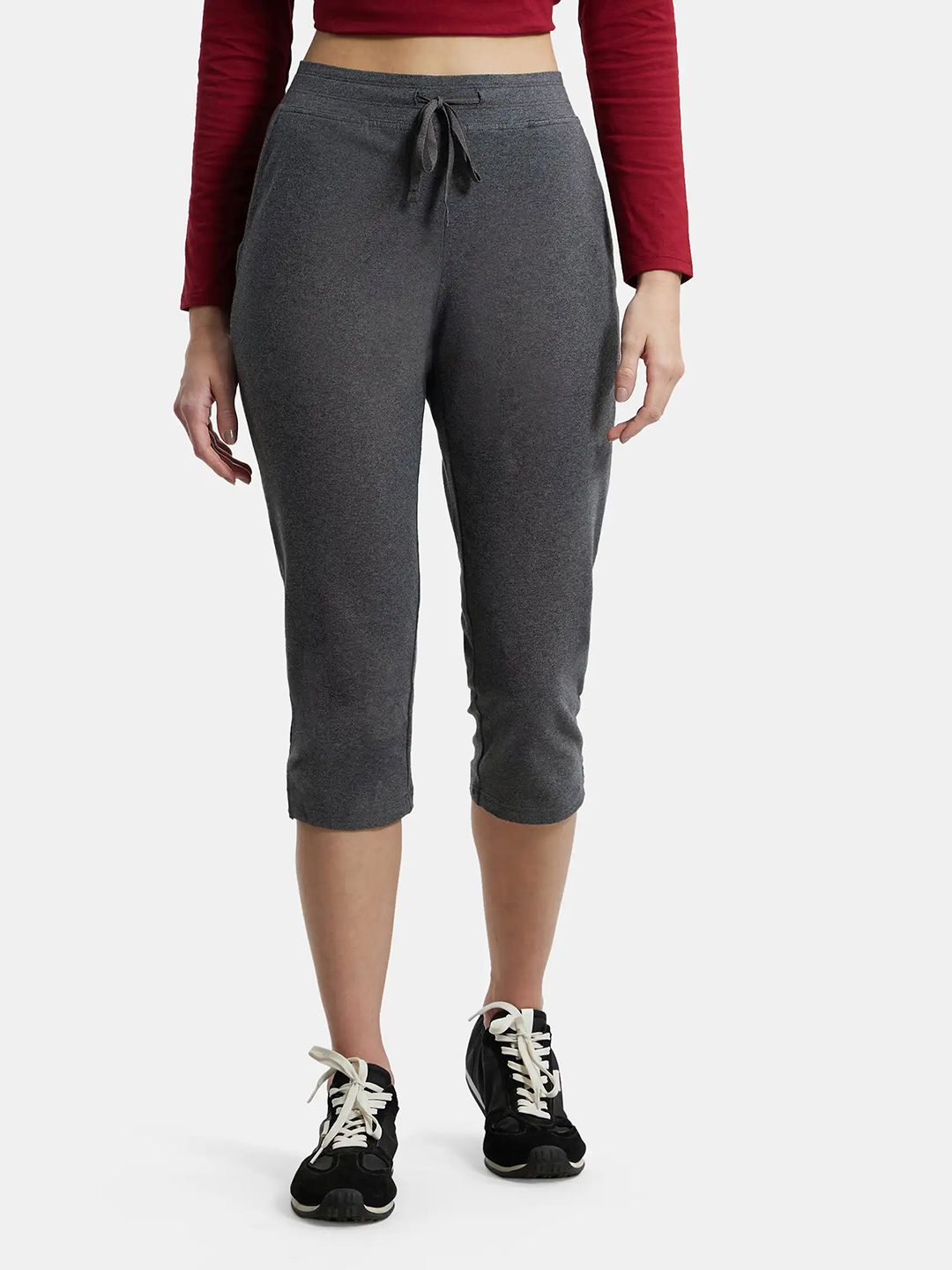 Jockey Women Regular Fit Lounge Capris 1300-0105-picture-12