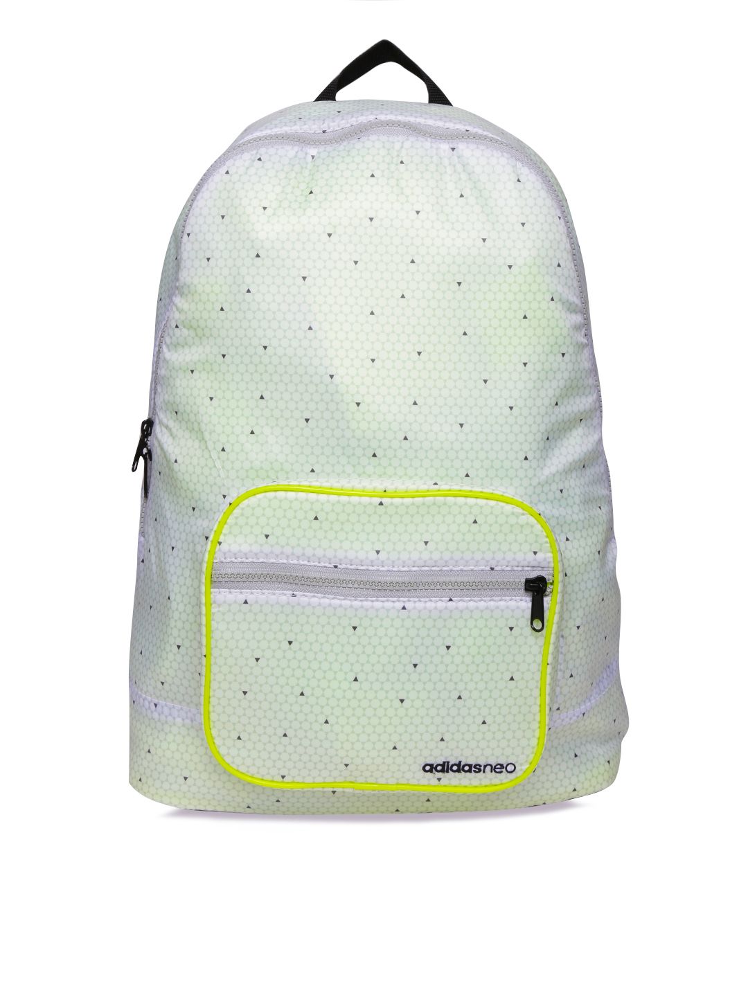 Adidas neo az0930 Women Neon Green Printed Aop Backpack Adidas neo az0930 Women Neon Green Printed Aop Backpack