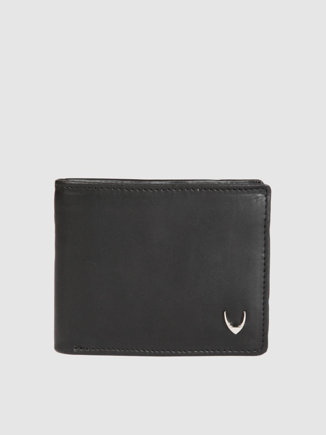 Hidesign Men Black Solid Leather Two Fold Wallet-picture-11