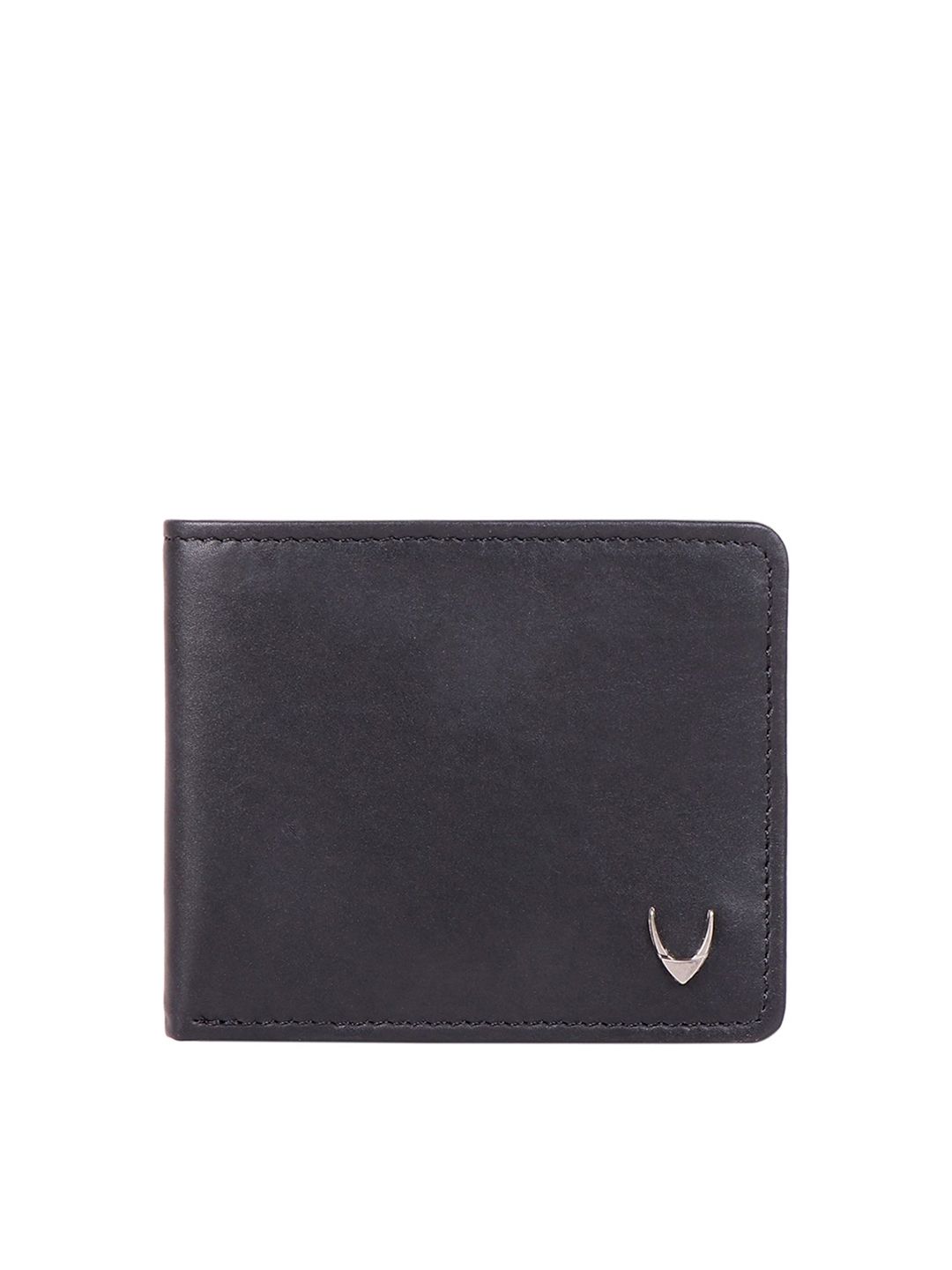 Hidesign Men Black Leather Two Fold Wallet-picture-10
