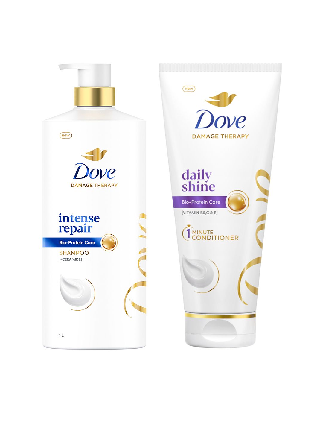 Dove Intense Repair Shampoo & Daily Shine Conditioner-image-22
