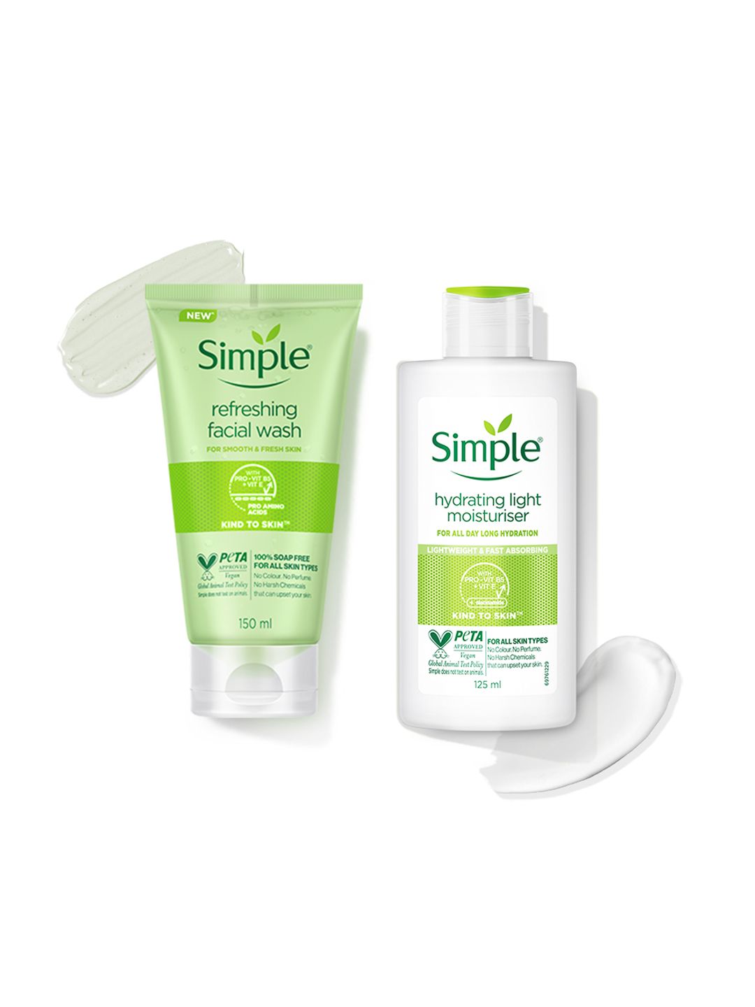 Simple Set Of Kind to Skin Refreshing Facial Wash & Hydrating Light Moisturiser-image-25