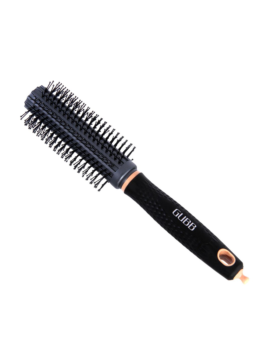 GUBB Unisex Black Round Hair Brush Comb With Pin-picture-10