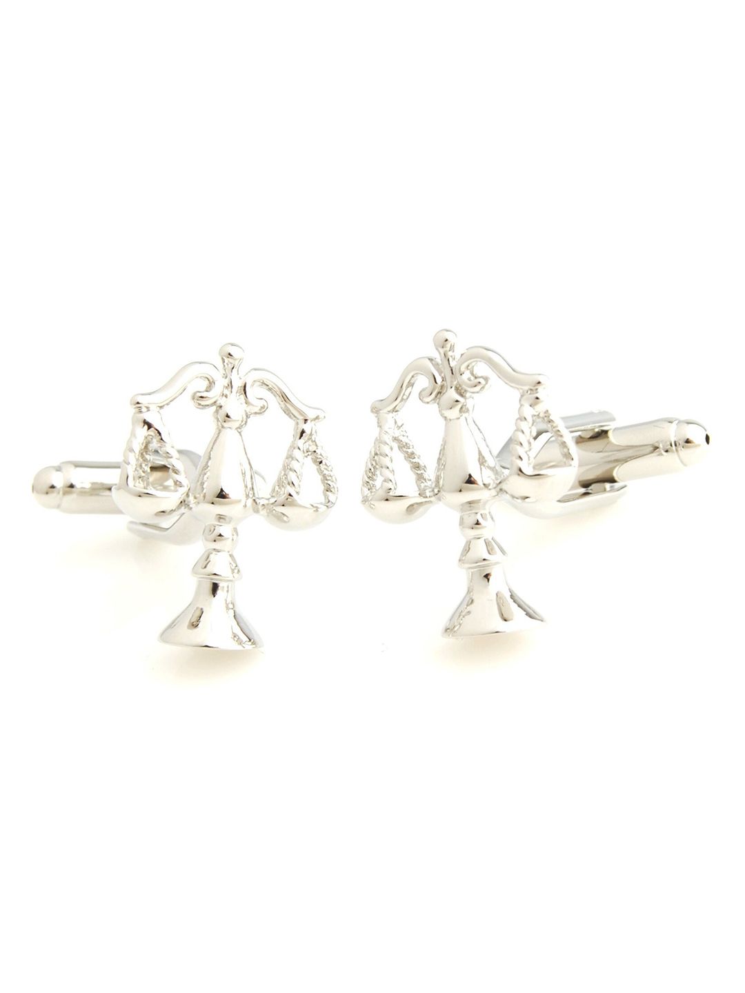 PELUCHE Men Silver-Toned My Fair Gentleman Quirky Cufflinks-picture-21