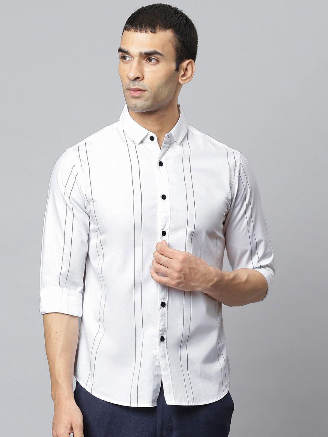 Dennis lingo men's cheap cotton casual shirt