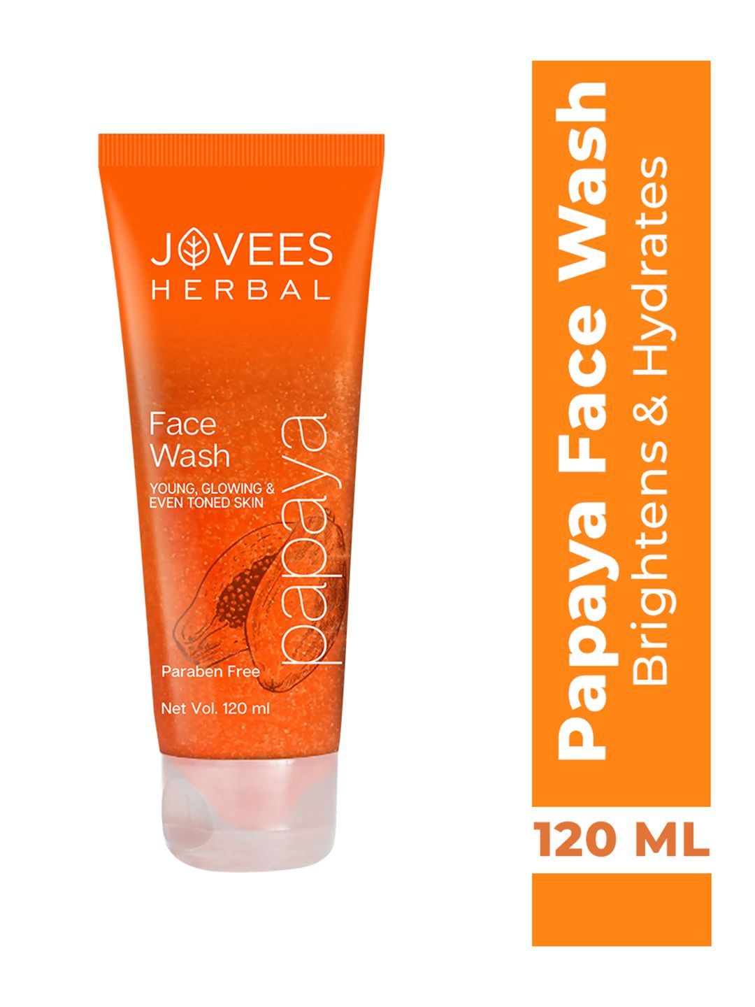 Jovees Herbal Papaya Face Wash To Remove Pigmentation & Dark Spots - 120ml-picture-35