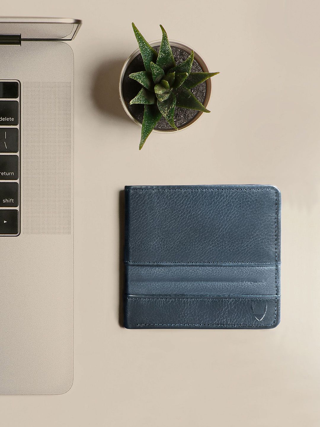 Hidesign Men Blue Leather Two Fold Wallet-picture-39