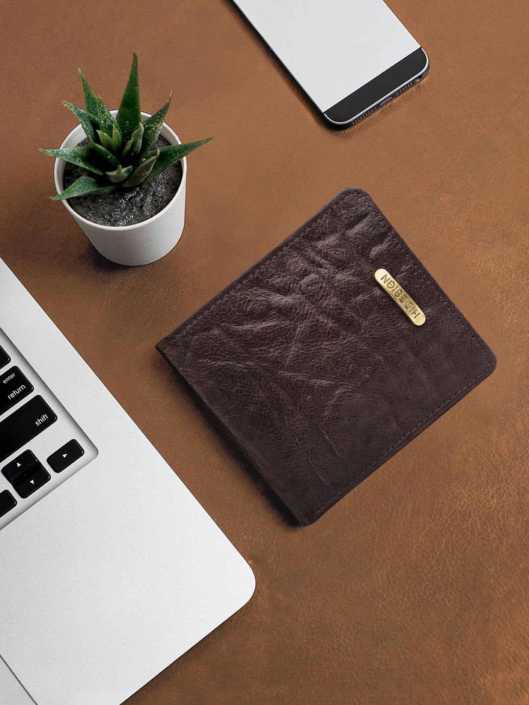 Hidesign Men Brown Leather Two Fold Wallet-picture-39