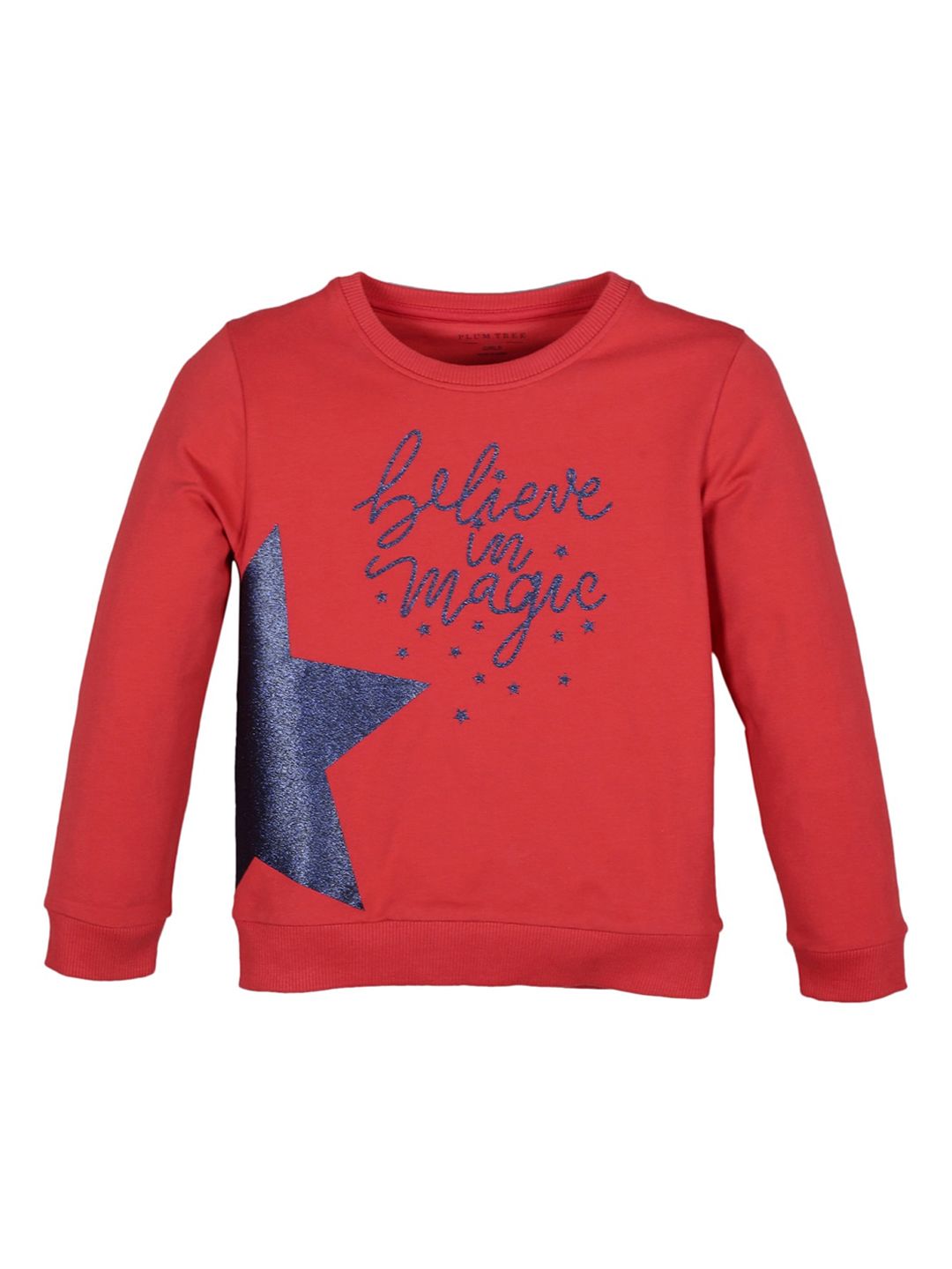 PLUM TREE Girls Red Printed Sweatshirt-picture-14