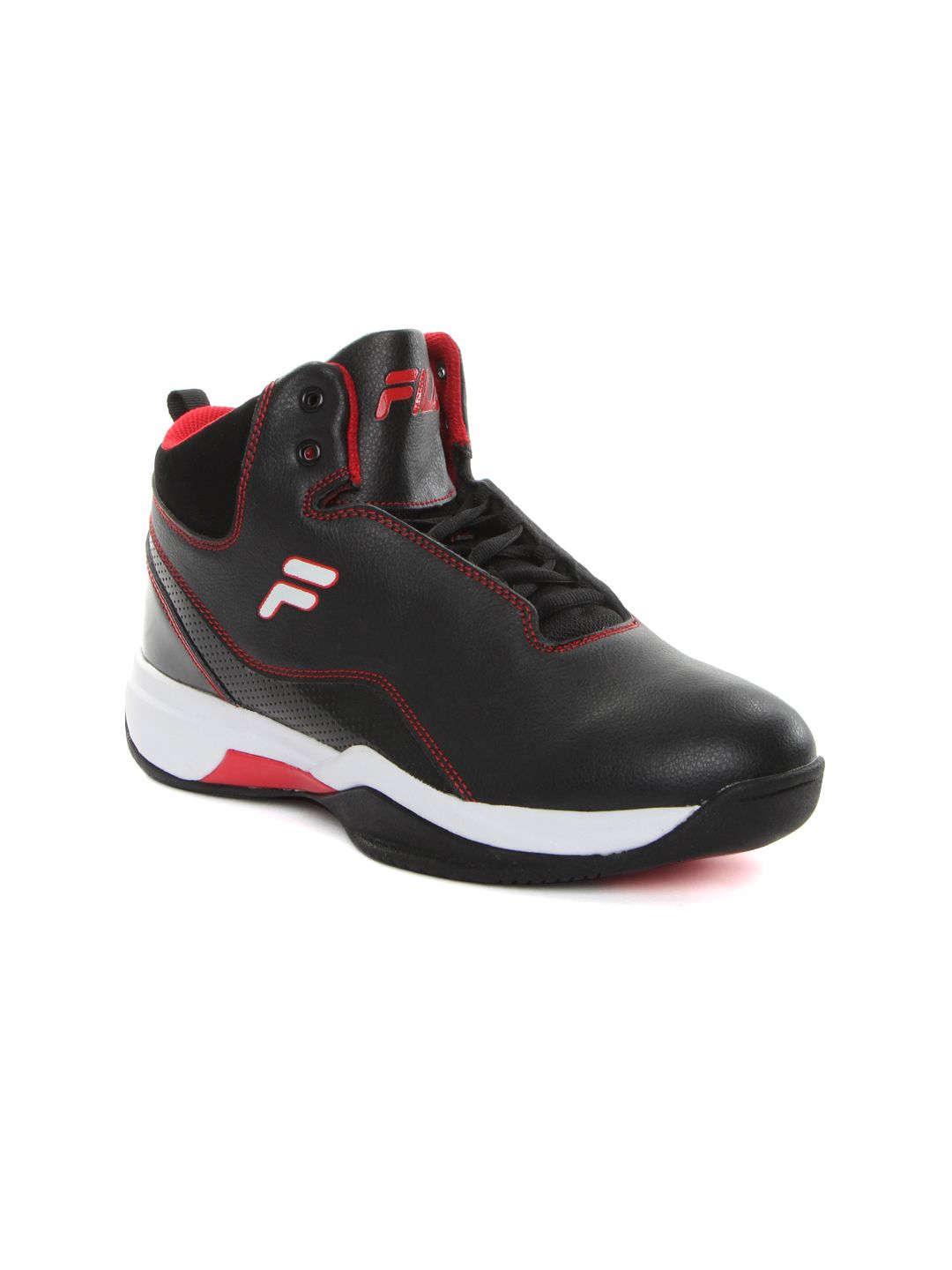 black fila sneakers for men