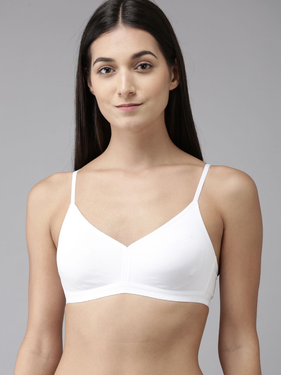 Van Heusen Women Solid 4-Way Stretch Non Padded Teen Bra