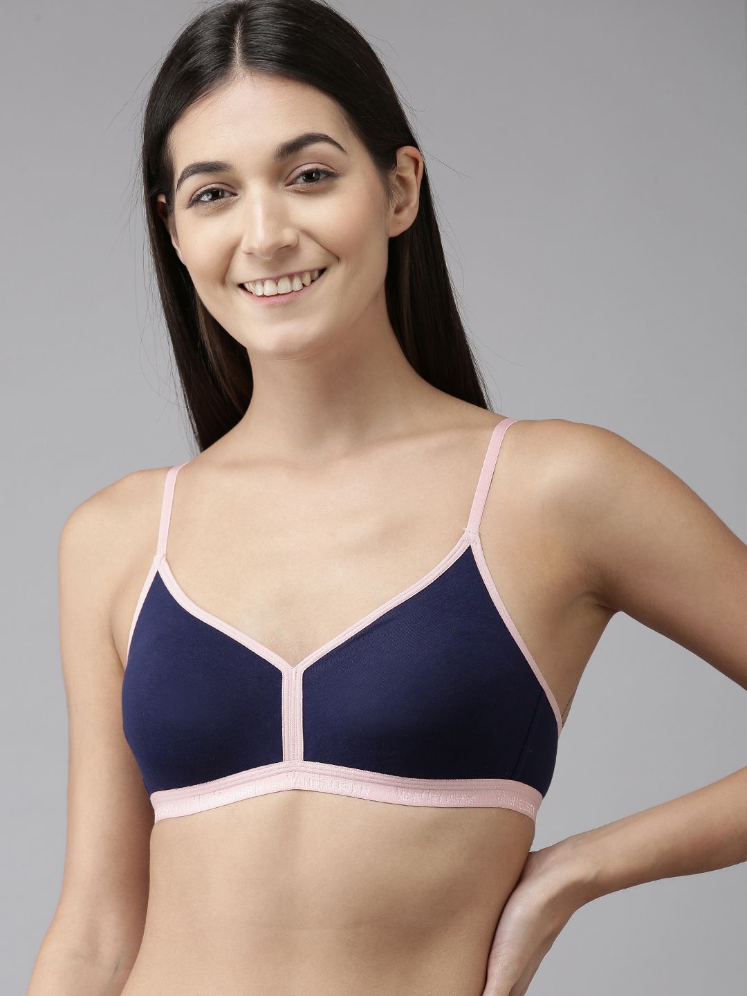Van Heusen Women Solid 4-Way Stretch Non Padded Teen Bra