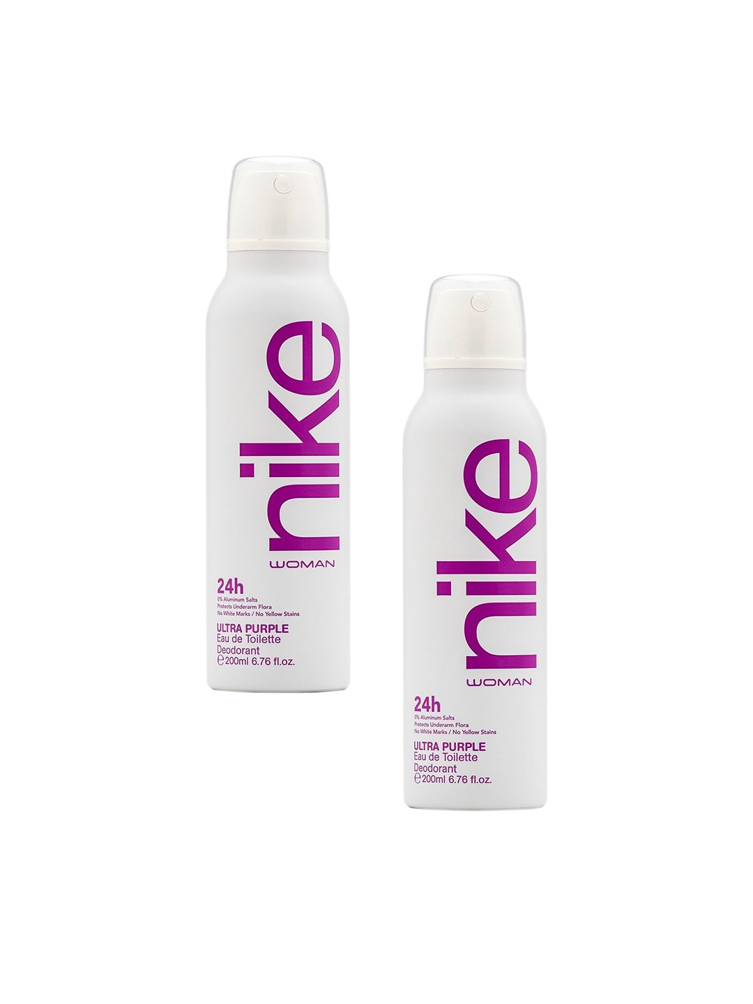 nike fragrances Nike Women Pack Of 2 Ultra Purple Fresh EDT Deodorant - 200 ml Each-picture-29
