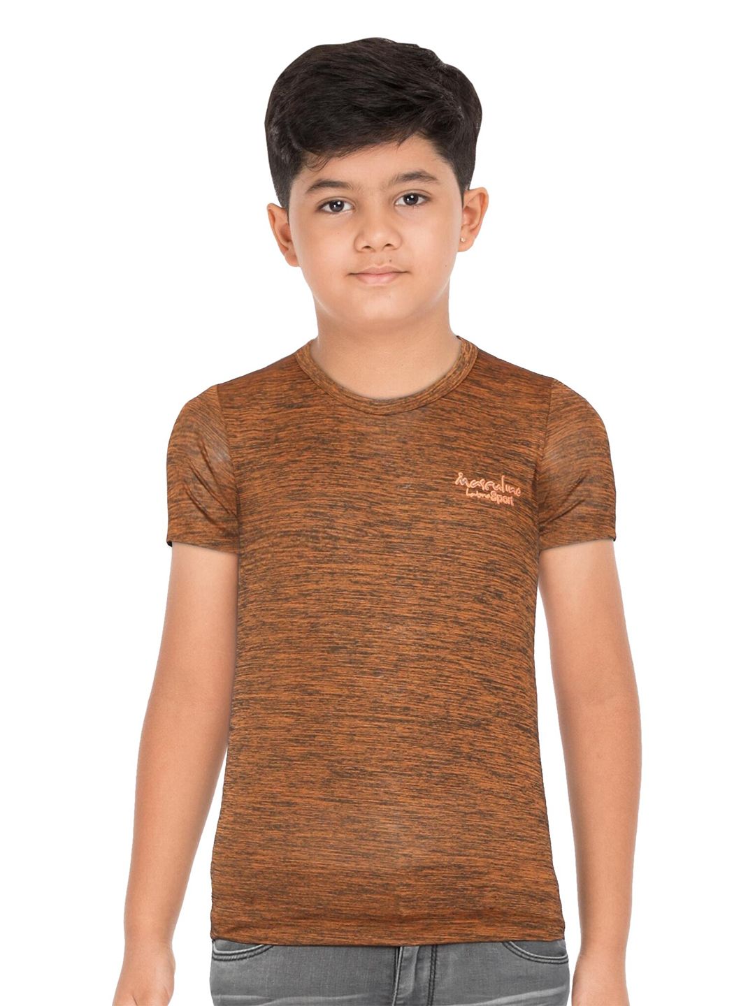Masculino Latino Boys Rust T-shirt-picture-41
