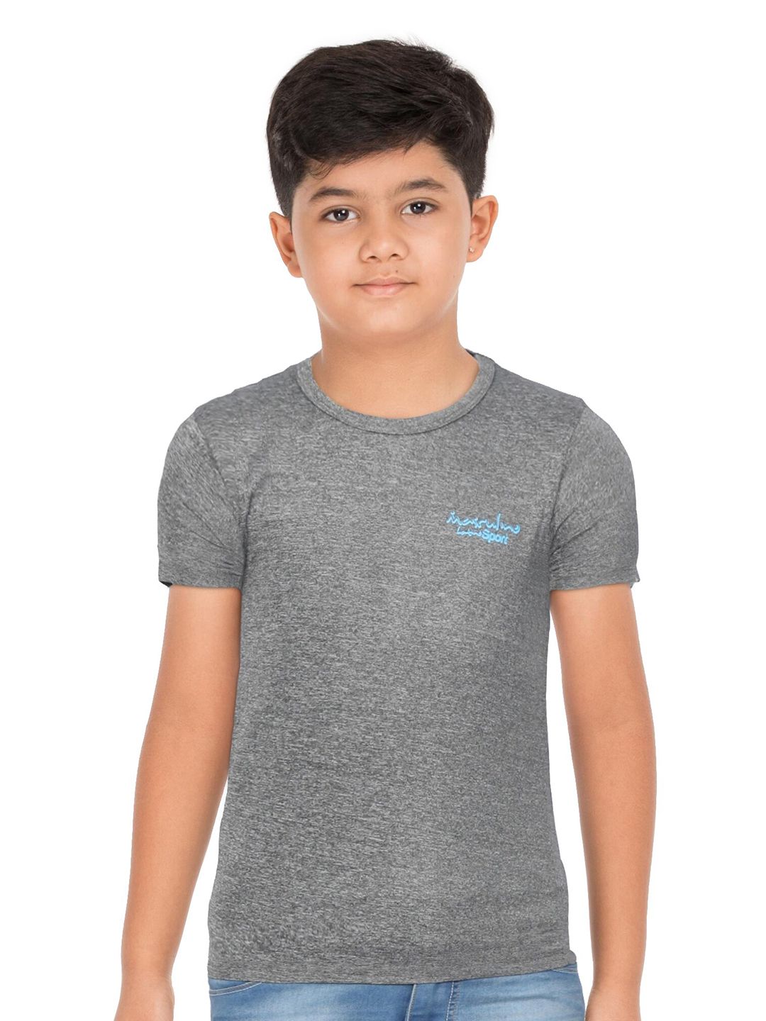 Masculino Latino Boys Grey T-shirt-picture-42