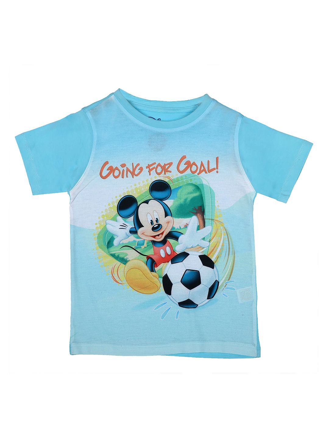 Disney by Wear Your Mind Boys Blue & Black Mickey Mouse Printed T-shirt-picture-15