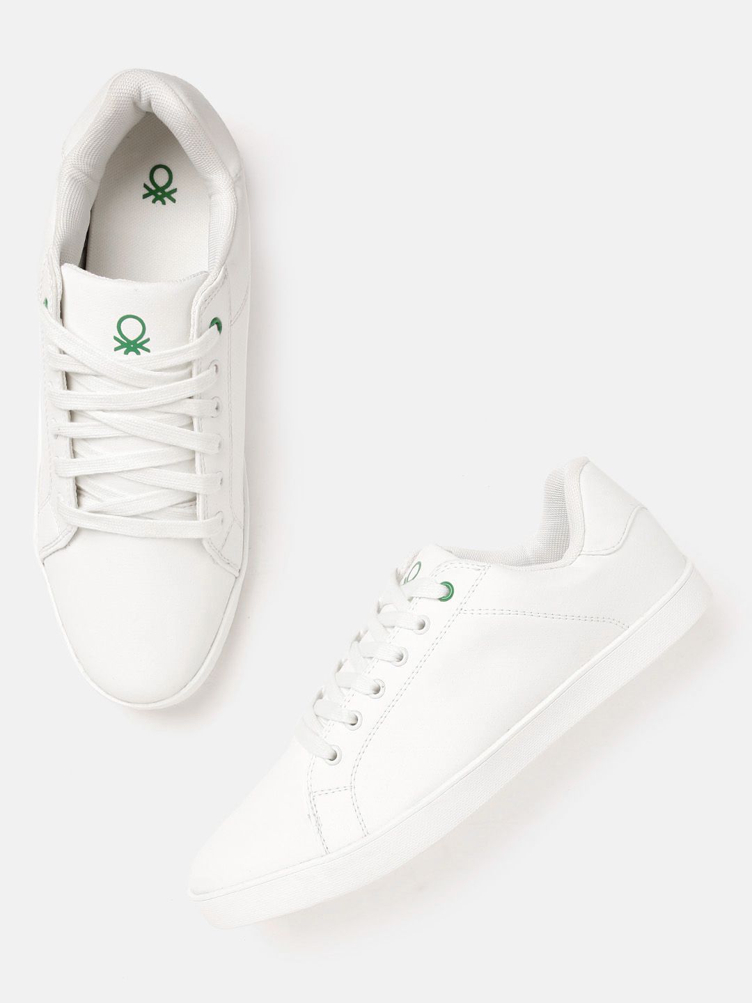 United Colors Of Benetton Men White Sneakers Sale Online | head.hesge.ch